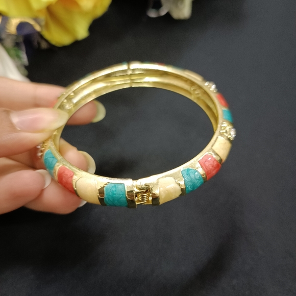 Set of 2 bracelet/ bangles - Picture 4 of 7